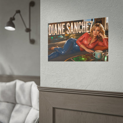 Diane Sanchez Rick and Morty Wall Art Poster Character Decor Collector Gift