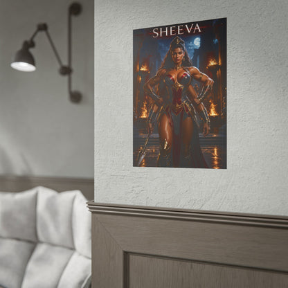 Sheeva MK Poster Mortal Kombat Gaming Wall Art Print Decor