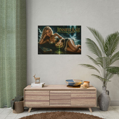 Jennifer Kale Comic Poster Character Wall Art Collector Room Decor Art Print