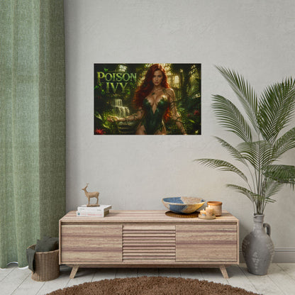 Poison Ivy Comic Poster Character Wall Art Collector Room Decor Art Print