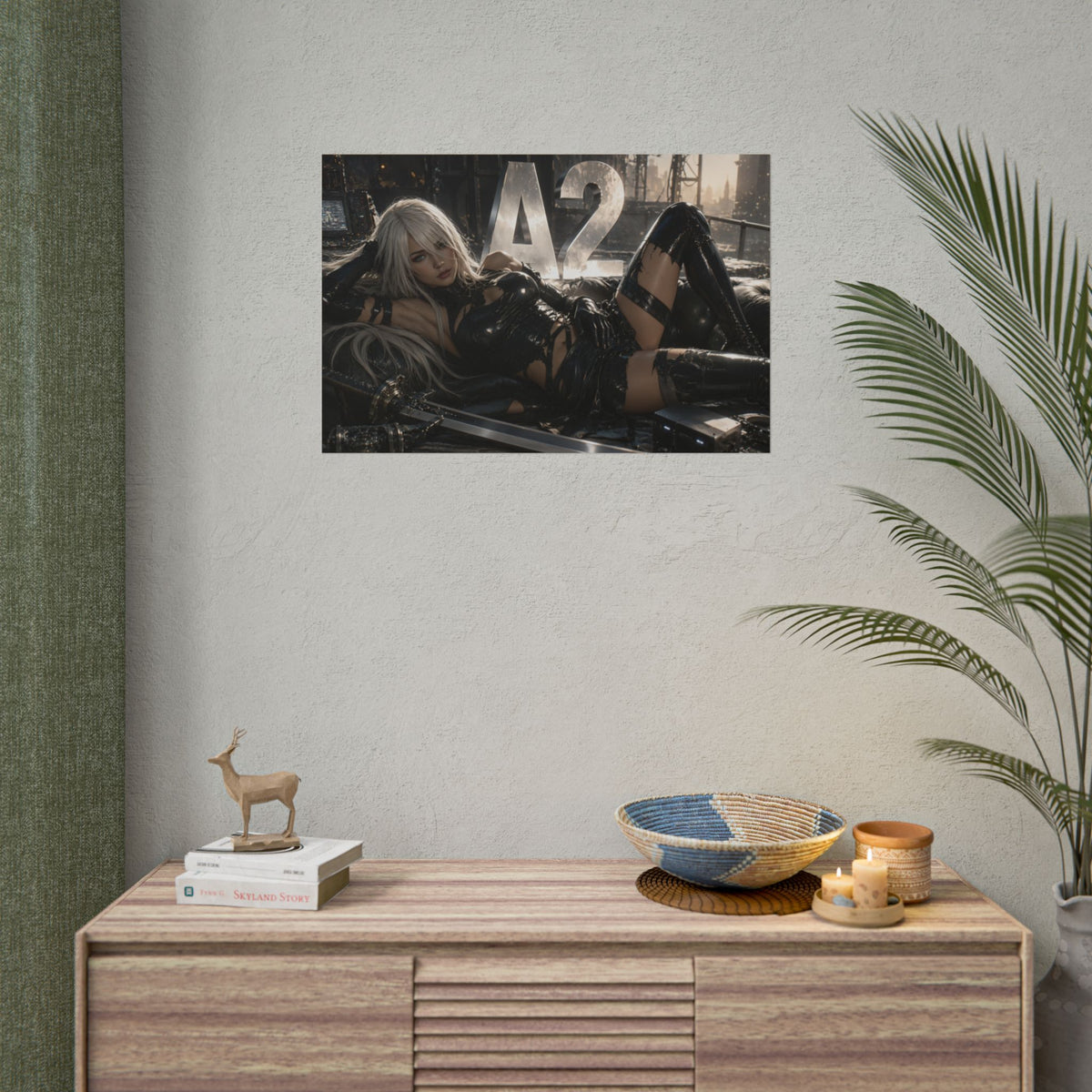 A2 NieR Poster Gaming Wall Art Gamer Room Decor Collectible Print