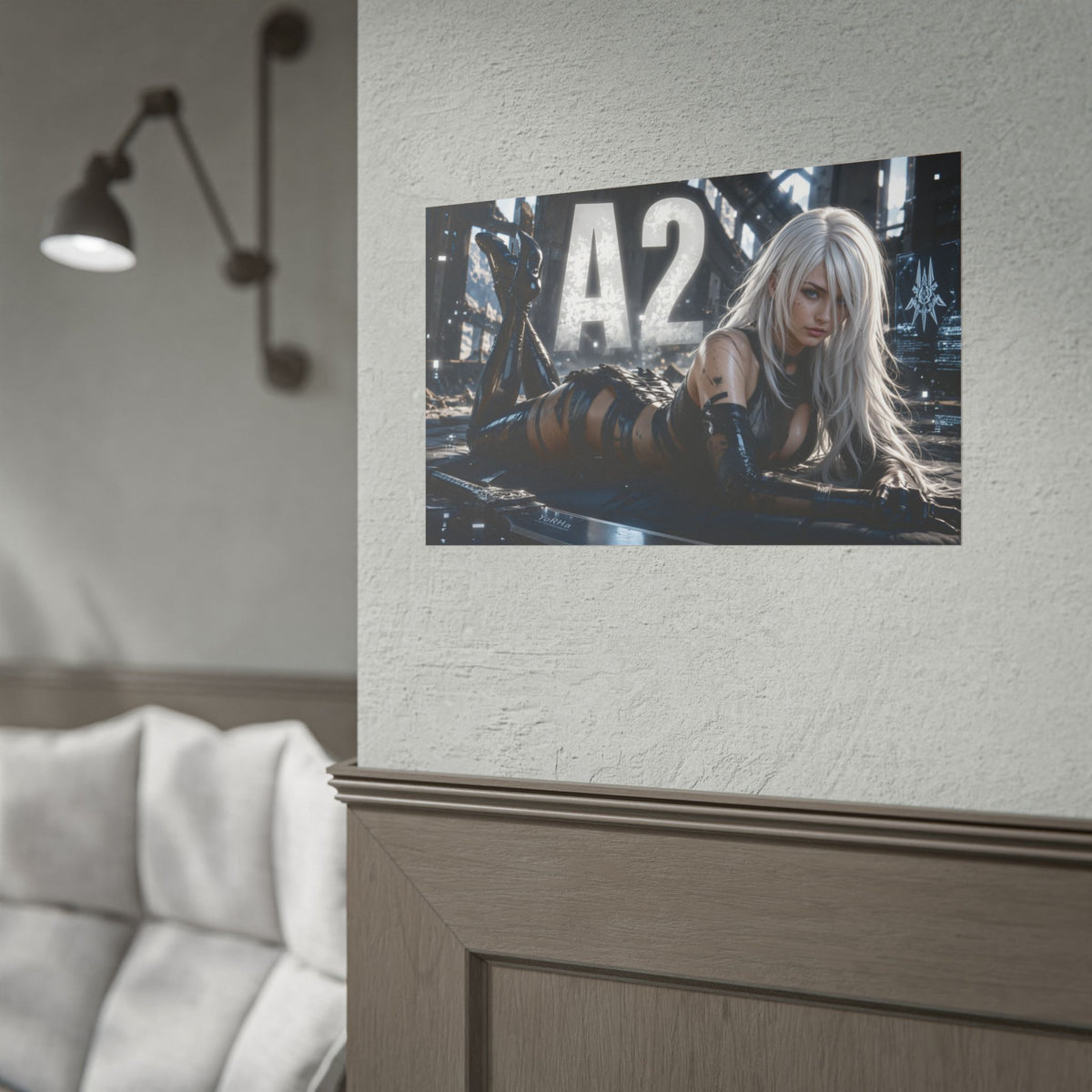 A2 Character Poster NieR Gamer Room Wall Art Collectible Decor Collectible Print