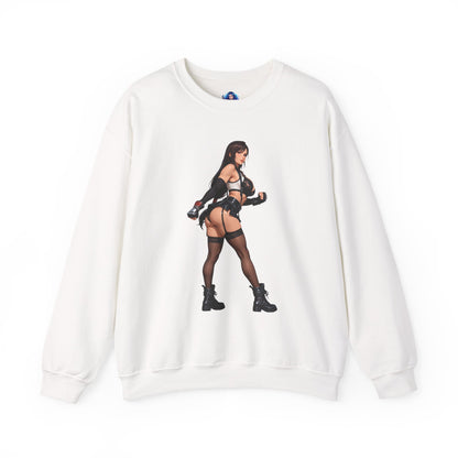 Толстовка Tifa Lockhart, FFVII Crewneck, затишний ігровий одяг для фанатів