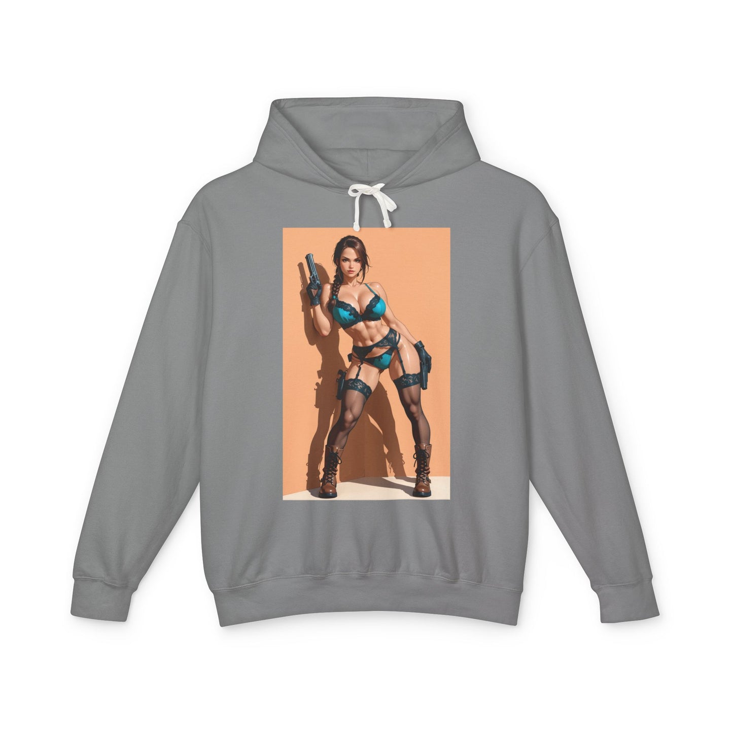 Худі з Ларою Крофт | Худі з Толстовкою Розкрадачки гробниць | Пуловер для героїнь пригод