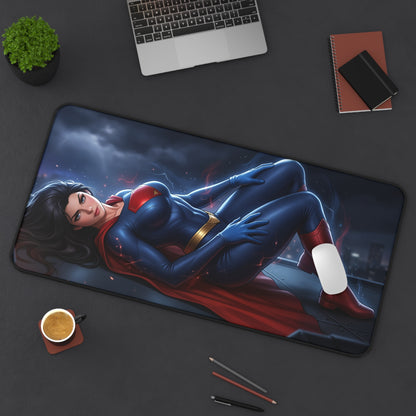DC Comics Mouse Pad, Superwoman Desk Mat, Gamer Gift XXL