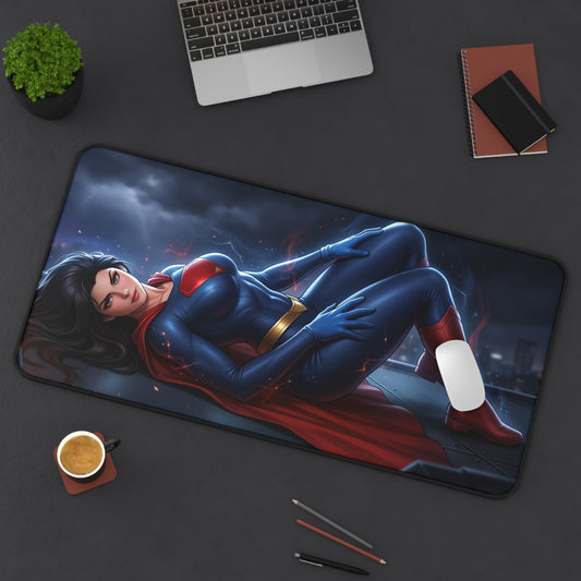DC Comics Mouse Pad, Superwoman Desk Mat, Gamer Gift XXL