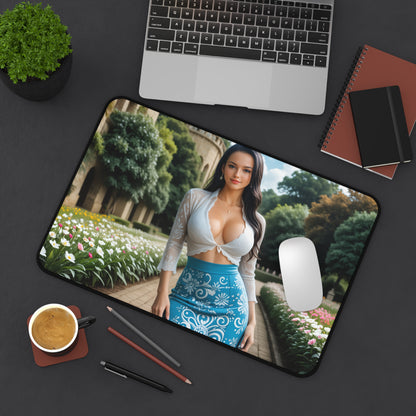 Boa Hancock Gaming-Mauspad, One Piece Schreibtischunterlage, Anime-Heldin Gaming-Setup