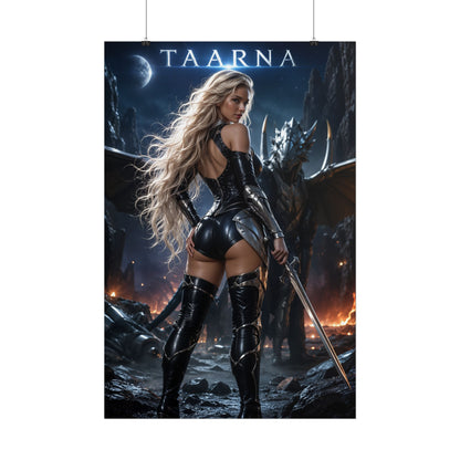 Taarna Heavy Metal Warrior Poster Fantasy Wall Art Print Decor