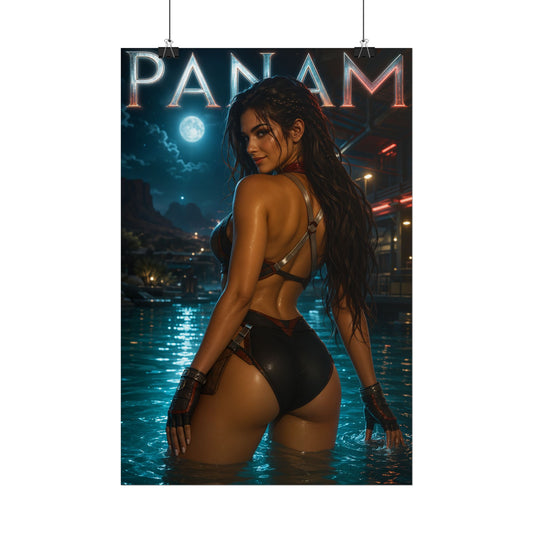 Panam Palmer Character Poster Cyberpunk Gamer Gift Gaming Setup Wall Decor Print