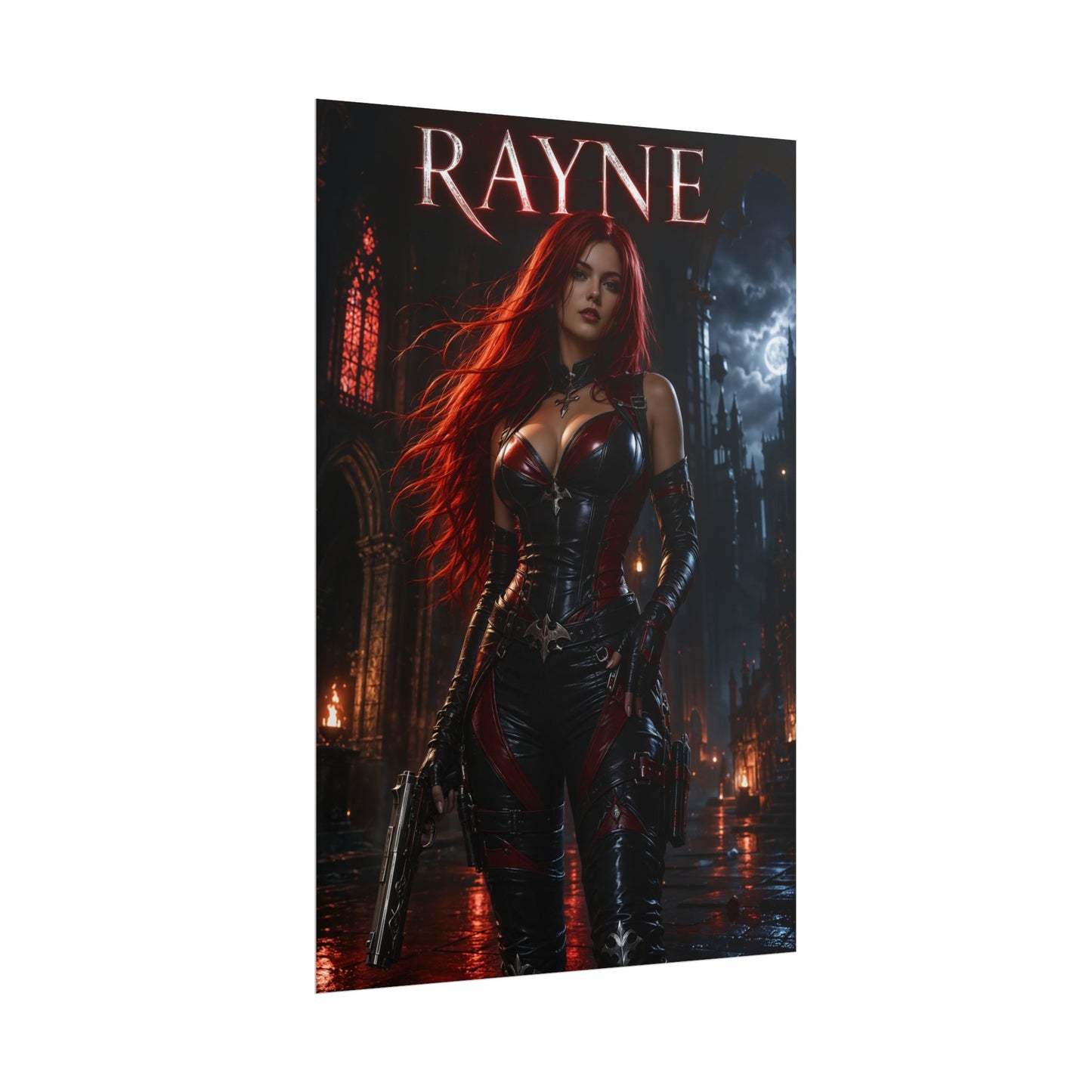BloodRayne Rayne Poster Vampire Game Wall Art Print Decor