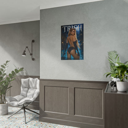 Gaming Wall Art Trish Devil May Cry Poster Bedroom Game Room Decor Art Print