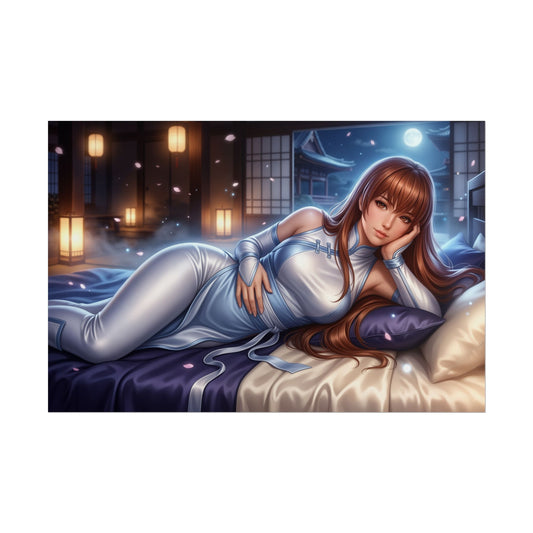 Kasumi Poster, Dead or Alive Wall Art, Gaming Print Decor