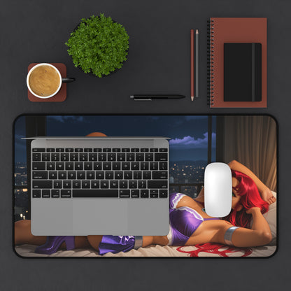 Килимок для столу Starfire, килимок для миші "Дівчина-супергерой", налаштування ігрового столу Cosmic