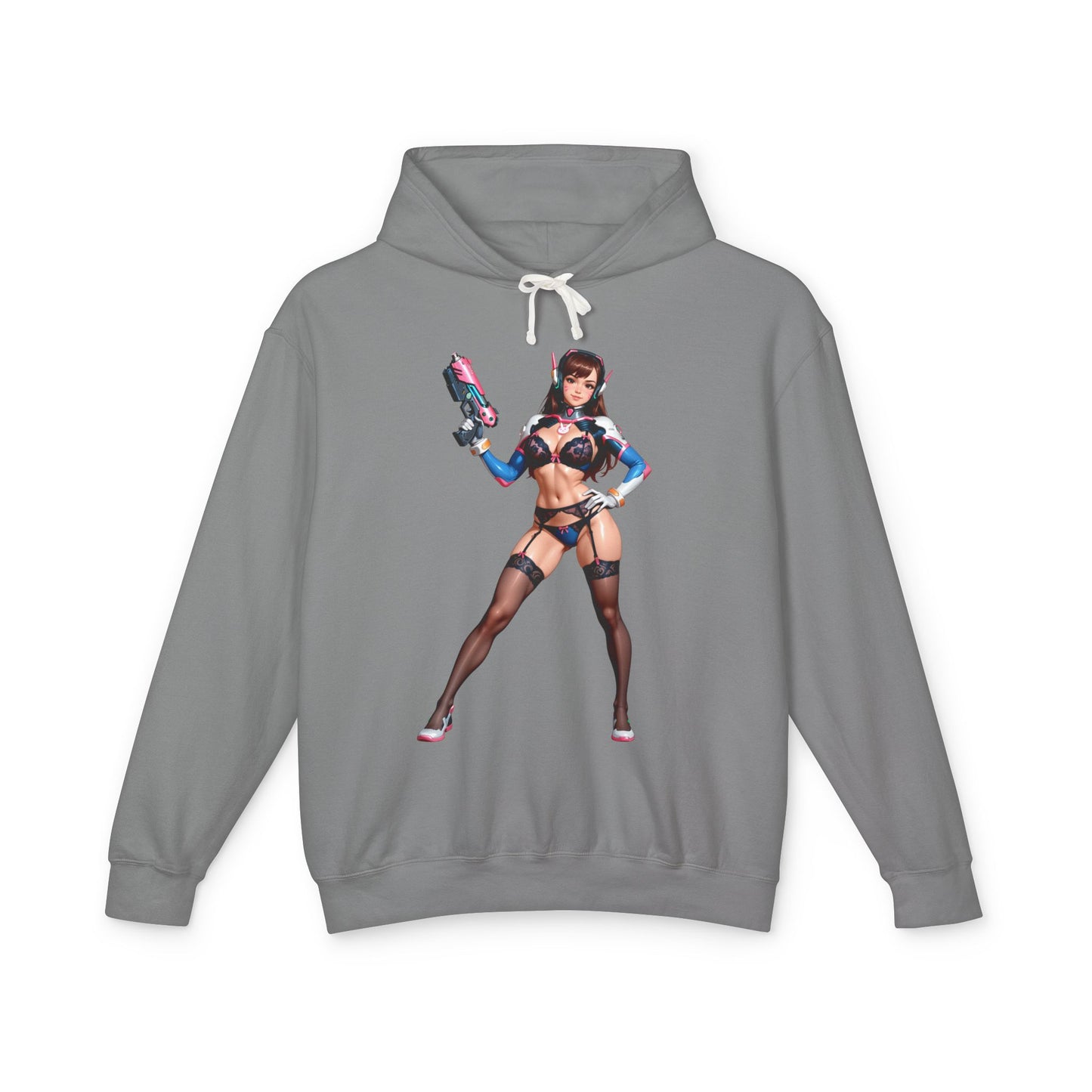 D.Va Hoodie | Overwatch Gamer Hoodie | Anime Mecha Girl Pullover