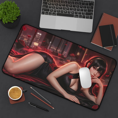 Spy x Family Mouse Pad, Yor Forger Desk Mat, XXL Pad