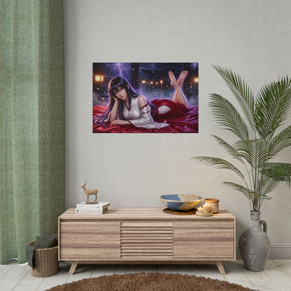Akeno Himejima Poster, Anime Wall Art, Gaming Poster, Pin Up Decor