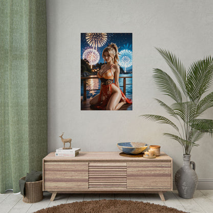 Плакат Йоімія | Настінне мистецтво аніме Вайфу для спальні отаку або інсталяції