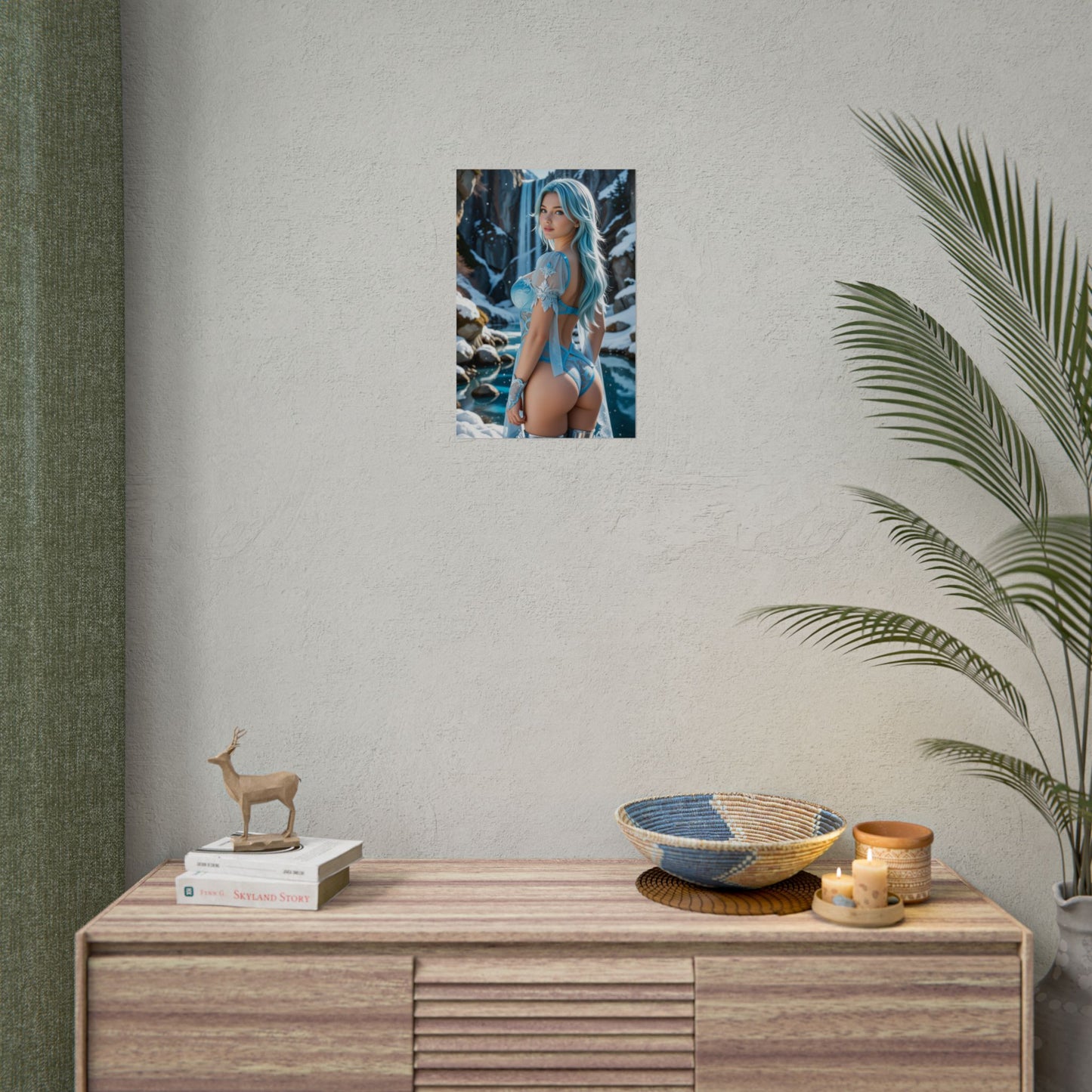 Аніме-постер Еули Лоуренс | Настінне мистецтво Вайфу для фентезійних ігор