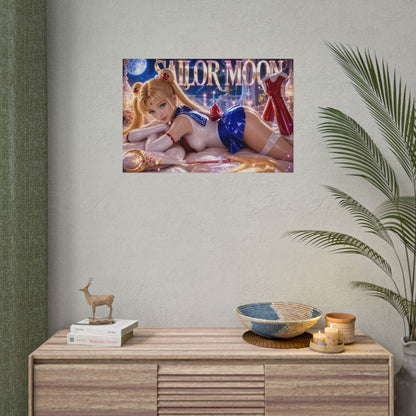 Sailor Moon Character Poster Sailor Moon Anime Wall Decor Collectible Art Print
