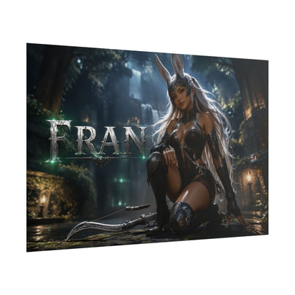 Fran Fantasy Poster Character Wall Art Bedroom Decor Collectible Print