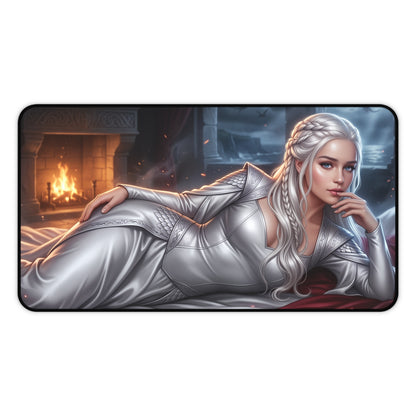 Game of Thrones Mouse Pad, Daenerys Desk Mat, Gamer Gift