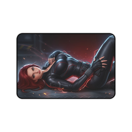 Marvel Mouse Pad, Black Widow Desk Mat, Large Desk Pad