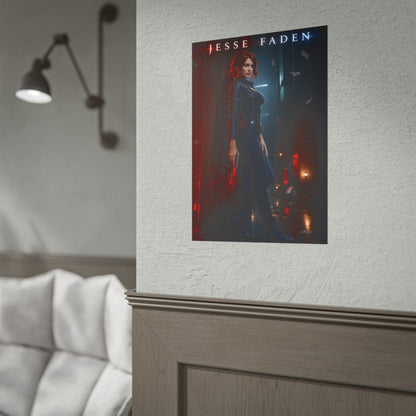 Jesse Faden Control Poster Remedy Game Wall Art Print Decor