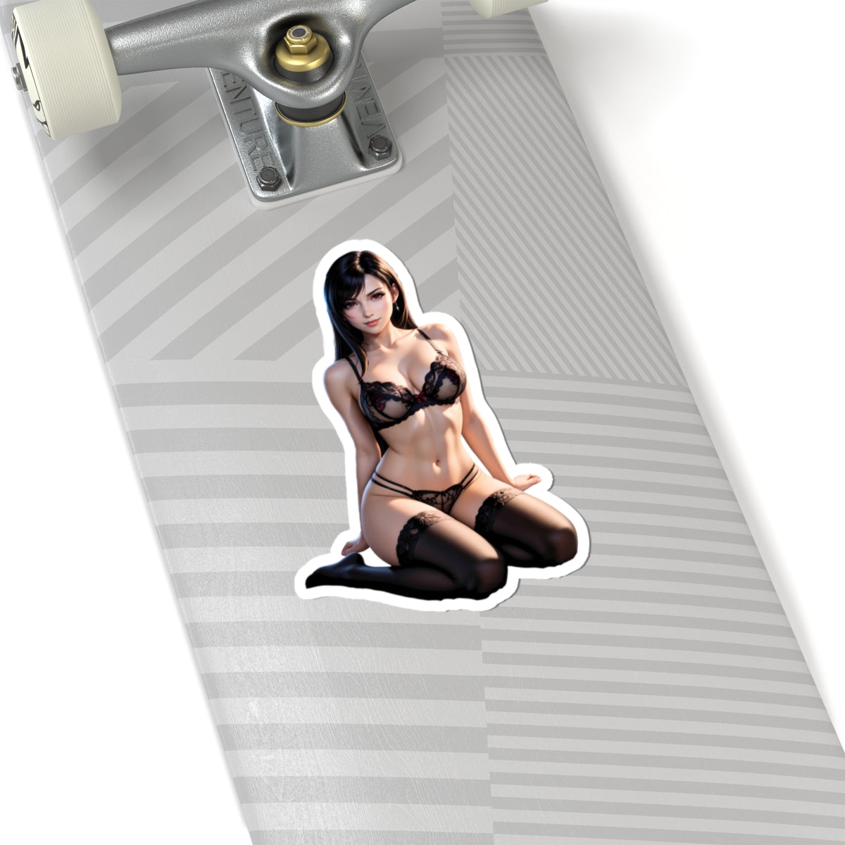 Tifa Lockhart Aufkleber – Vinyl-Aufkleber aus dem Fantasy-Spiel für Laptops, Notizbücher und Innendekoration