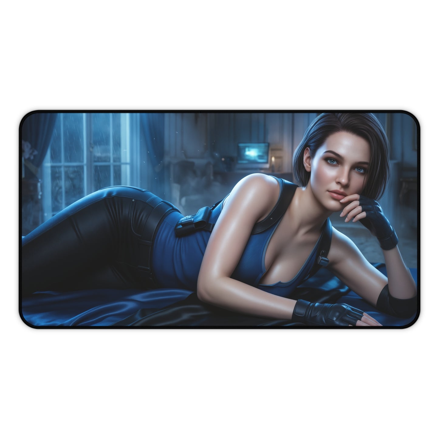 Resident Evil Mouse Pad, Jill Desk Mat, Gamer Gift XXL