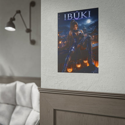Street Fighter Ibuki Poster Capcom Wall Art Gaming Print Decor