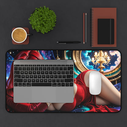 Jessica Rabbit Schreibtischunterlage, Mauspad mit Cartoon-Motiv, Schreibtischdeko im Anime-Stil