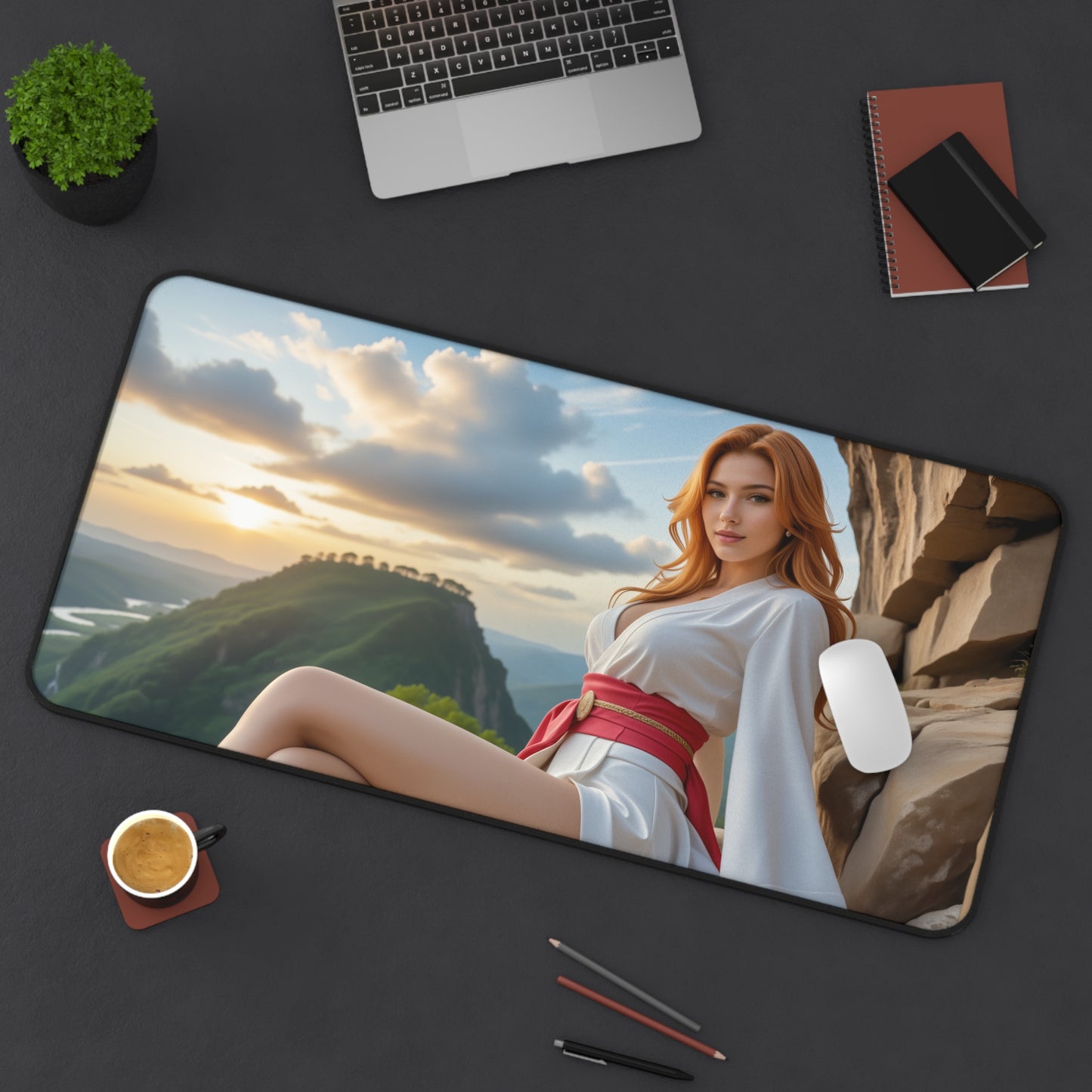 Килимок для столу Цунаде, килимок для миші Наруто, декор для столу з аніме-героями