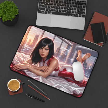 Mirror's Edge Mouse Pad, Faith Connors Desk Mat, XXL Pad