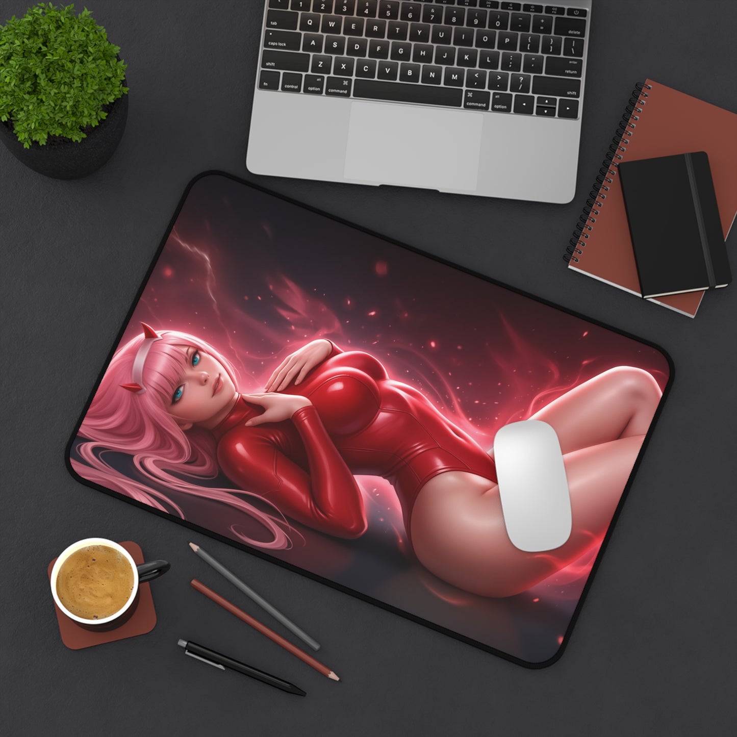Darling in the Franxx Mouse Pad, Zero Two Desk Mat, XXL