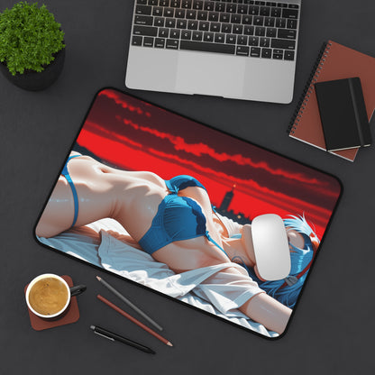Килимок для столу Rei Ayanami, килимок для миші з аніме-дівчини Євангеліон, налаштування ігрового столу Mecha