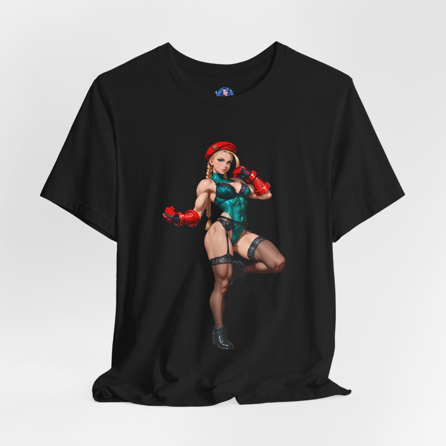 Cammy White T-Shirt | Street Fighter T-Shirt für Gamer &amp; Anime-Fans | Waifu-Grafik-Shirt
