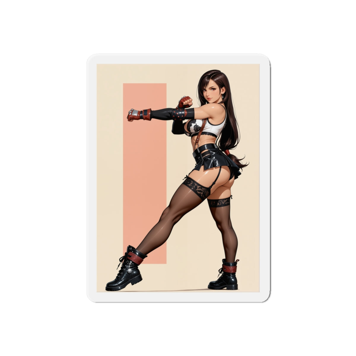 Магніт Tifa – магніт із аніме Final Fantasy, декор для холодильника з гарячою дівчиною-файтингом