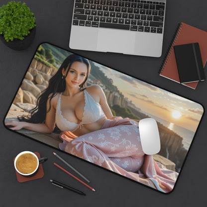 Nico Robin Desk Mat, Anime Gaming Mouse Pad, One Piece Heroine Large Desk Pad