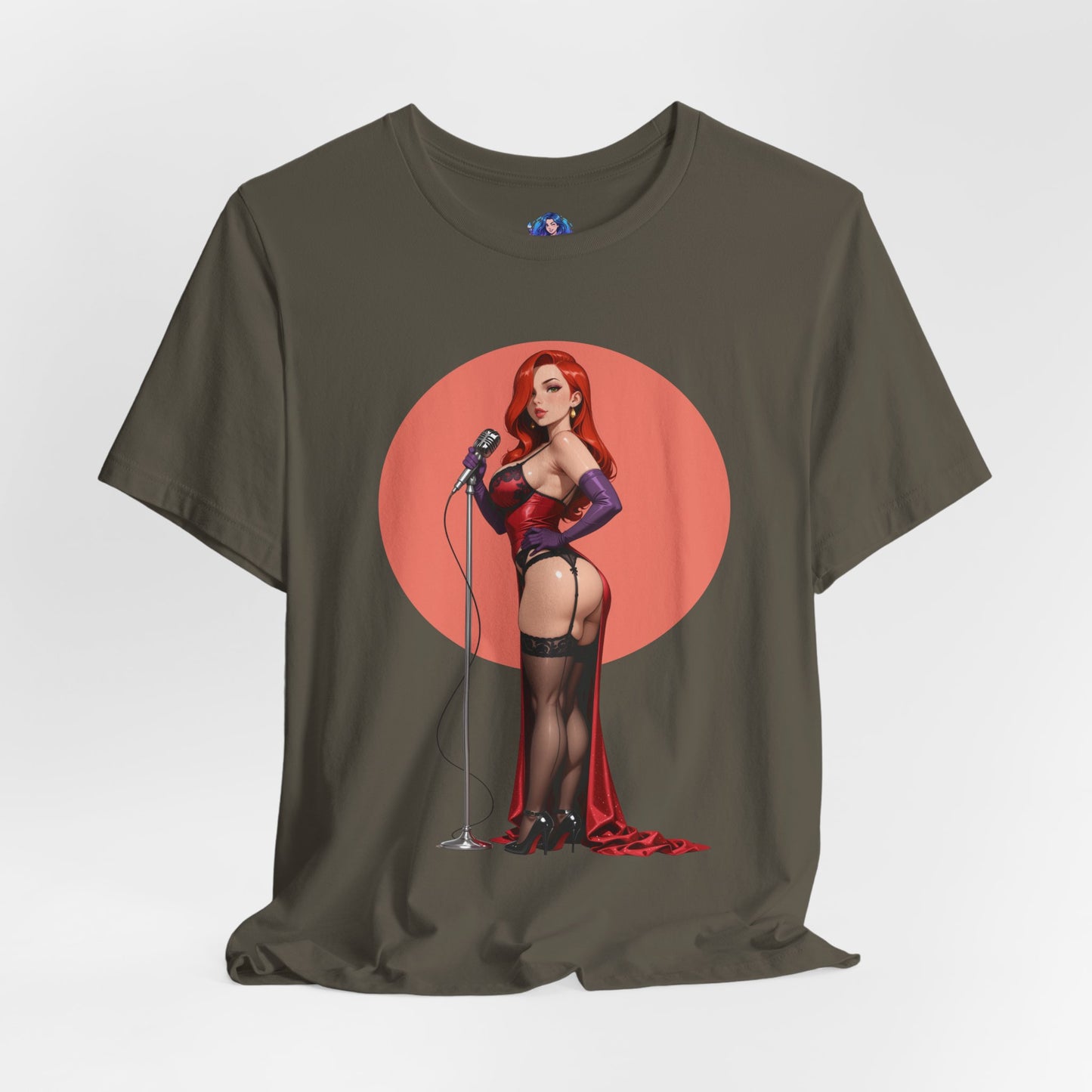 Jessica Rabbit T-Shirt | Kultiges Cartoon-Diva-Shirt für Fans &amp; Sammler | Glamouröses Waifu-Shirt