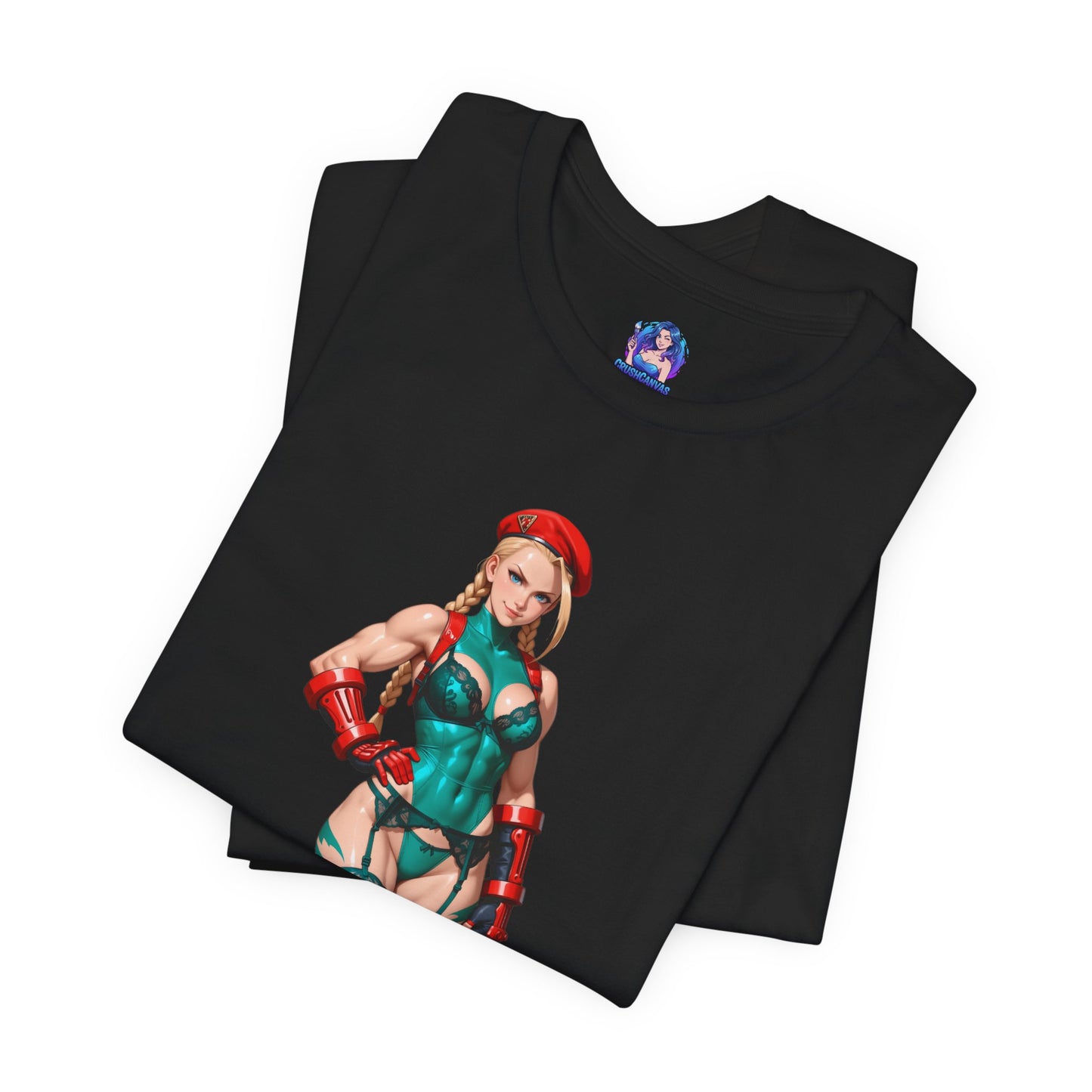 Cammy White T-Shirt | Street Fighter Grafik-T-Shirt für Gamer &amp; Anime-Fans | Waifu-Shirt