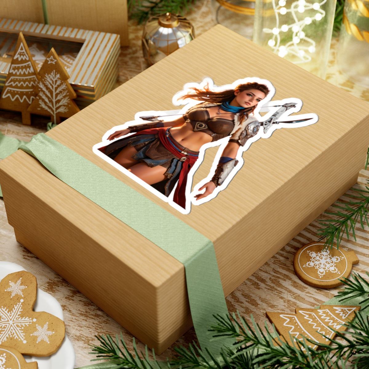 Наклейка Aloy – вінілова наклейка Horizon для ноутбуків, журналів та декору інтер'єру