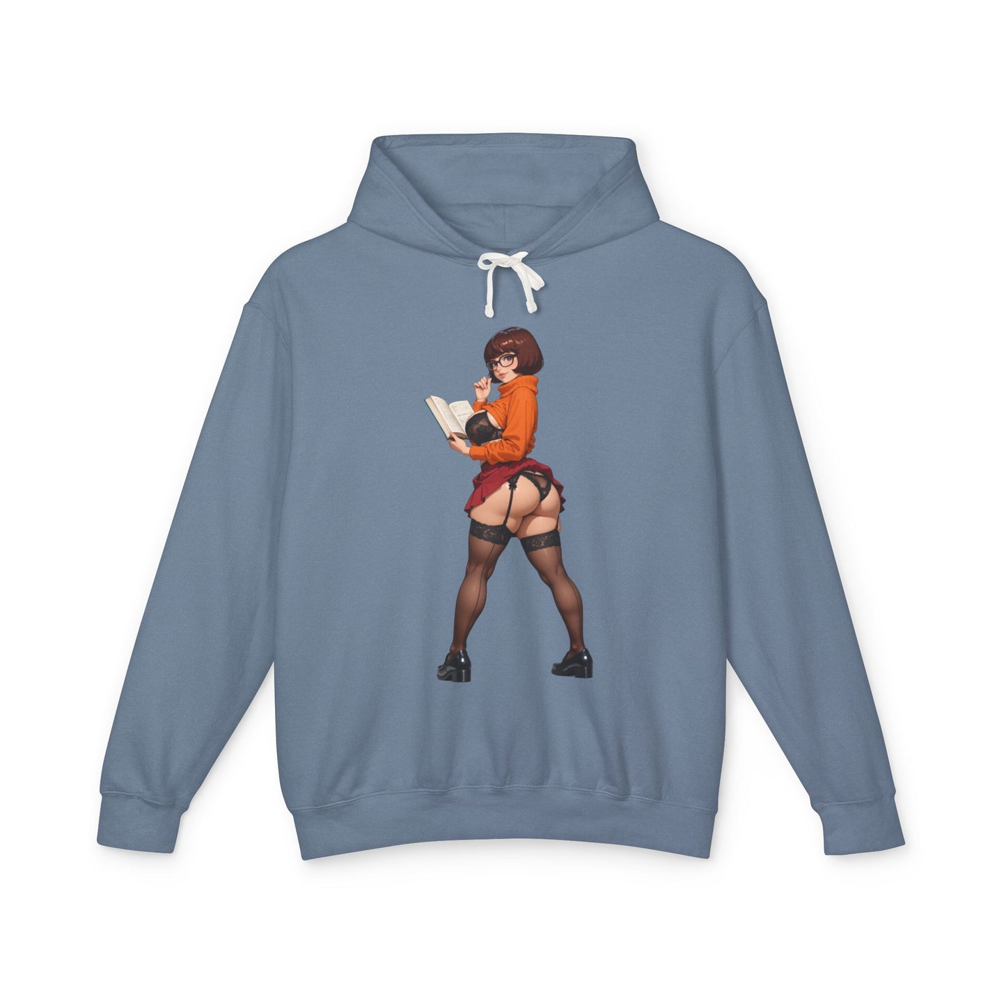 Velma-Hoodie | Niedlicher Cartoon-Hoodie | Anime-Pullover mit mysteriösem Mädchen