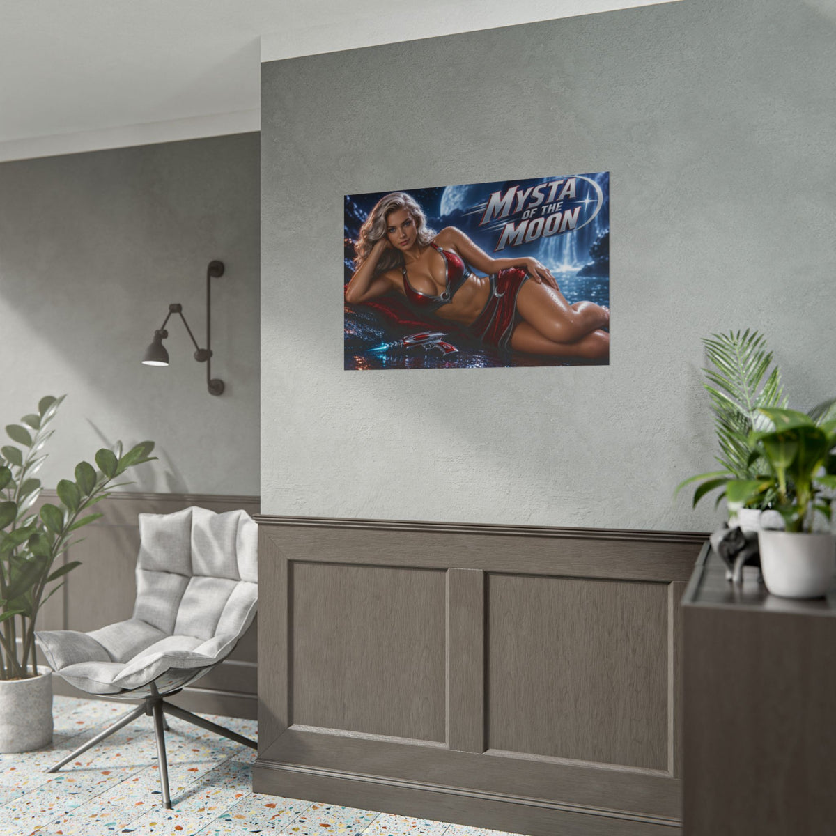 Mysta Fantasy Poster Character Wall Art Bedroom Decor Collectible Print
