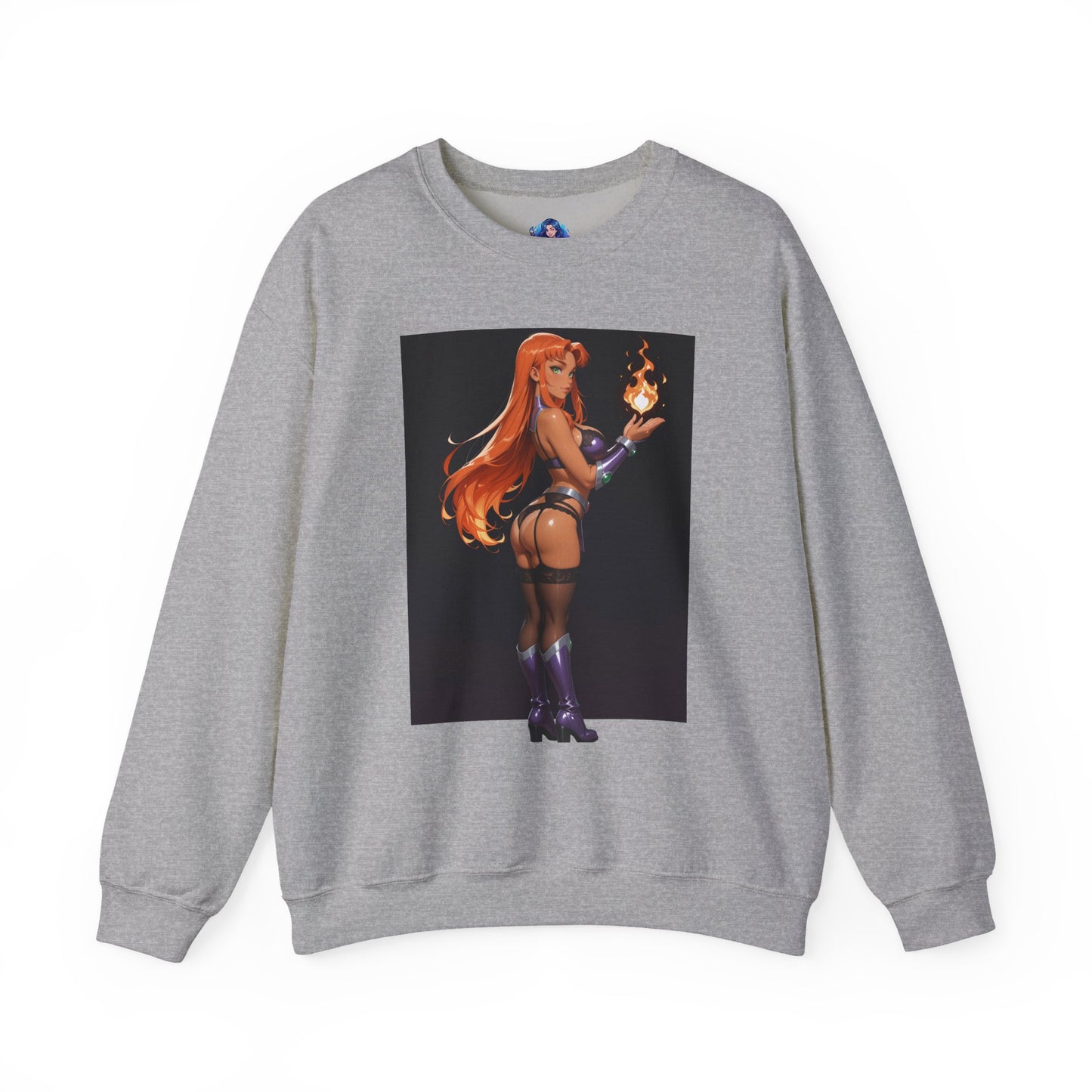 Толстовка Starfire, чохол з круглим вирізом Teen Titans, яскравий одяг супергероїв для колекціонерів