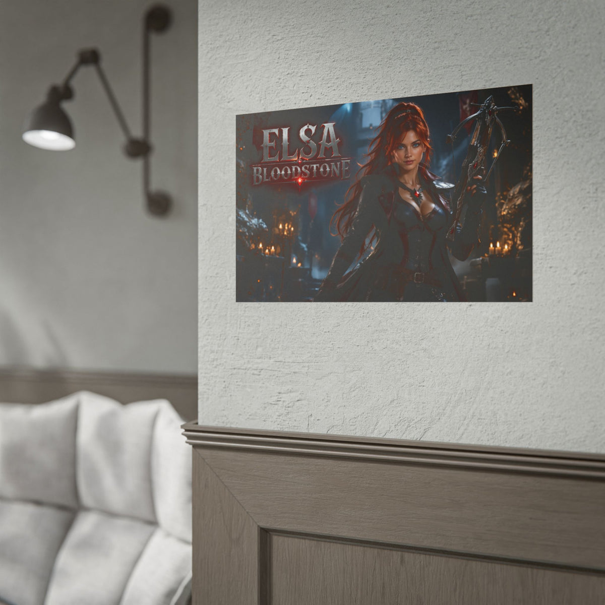 Elsa Bloodstone Comic Poster Character Wall Art Collector Room Decor Art Print