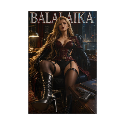 Balalaika Black Lagoon Poster Anime Wall Art Manga Style Bedroom Room Decor