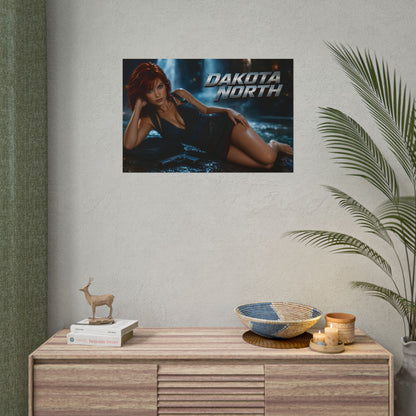 Dakota North Character Poster Comic Style Wall Decor Bedroom Collector Gift
