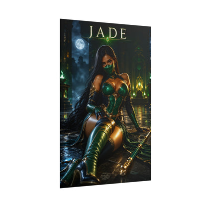Mortal Kombat Jade Poster Fighting Game Wall Art Print Decor