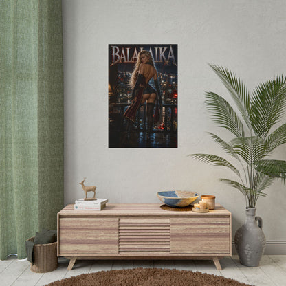 Balalaika Black Lagoon Poster Anime Wall Art Manga Style Bedroom Room Decor