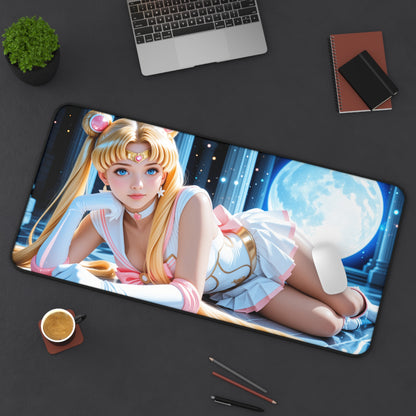Килимок для столу Sailor Moon, килимок для миші з аніме, декор для столу Magic Girl Gamer